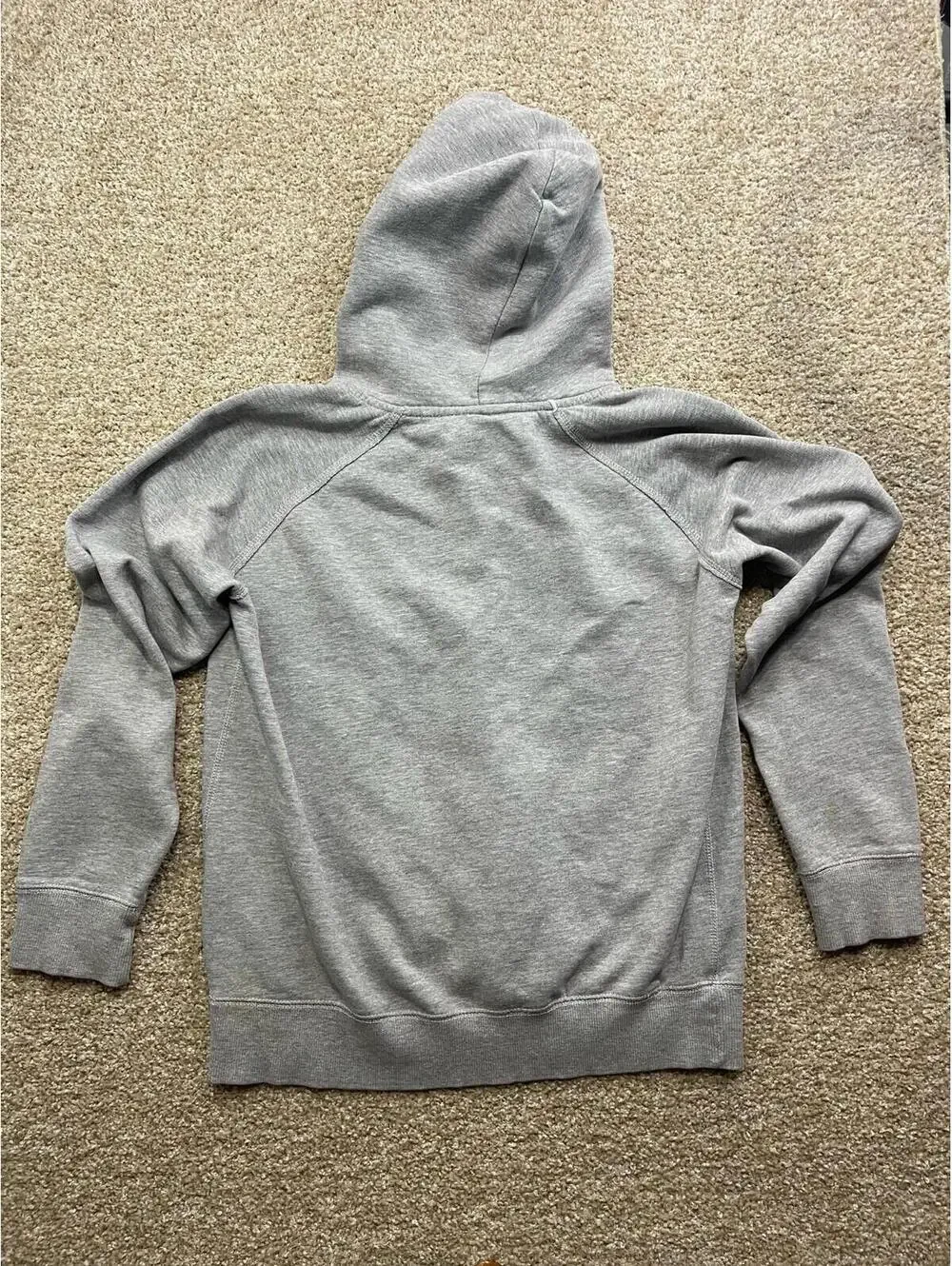Vintage Harvard University Gray Hoodie Sweatshirt